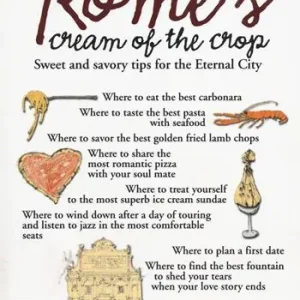 Aanbieding Rome‘s cream of the crop. Sweet and savory tips for the eternal city