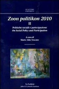 Zoon politikon 2010. Ediz. bilingue. Vol. 2 Politiche sociali e partecipazione. On social policy and partecipation Rechtstreeks Van De Fabrikant