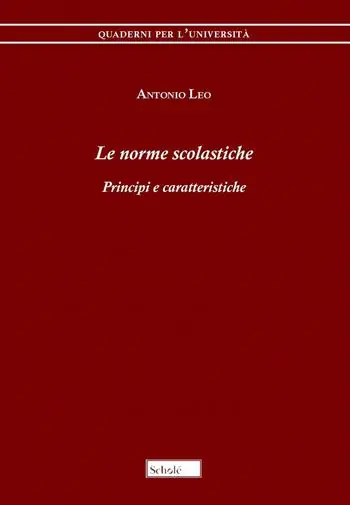 Le norme scolastiche. Principi e caratteristiche Weekendaanbieding