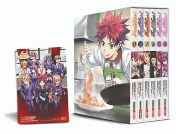 Korting Food wars! Cofanetto. Con cartolina. Vol. 13-18