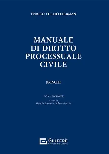 Direct Verzonden Manuale di diritto processuale civile. Principi