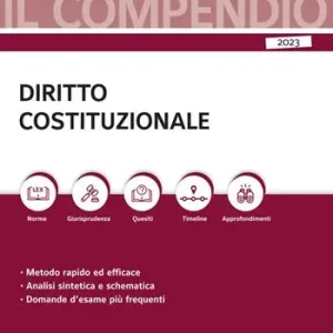 Compendio di diritto costituzionale Aanbieding