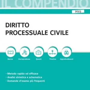 Lage Prijs Compendio di diritto processuale civile