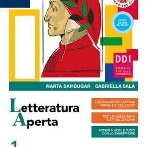 Letteratura aperta. Con Contenuti di base e Laboratorio di metodo per il terzo e quarto anno e Fascicolo pandemia. Per le Scuole superiori. Con e-book. Con espansione online. Vol. 1 Dall‘età della controriforma Snelle Levering