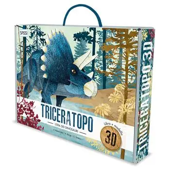 Snelle Levering Triceratopo 3D. L‘era dei dinosauri. Ediz. a colori. Con Gioco