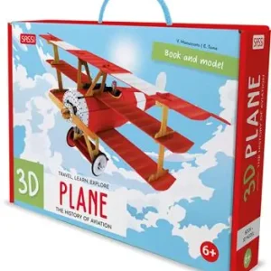 3D Plane. The History of Aviation. Travel, Learn and Explore. Ediz. a colori. Con modellino 3D Gecertificeerd