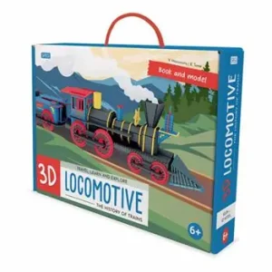 3D locomotive. The history of trains. Travel, learn and explore. Ediz. a colori. Con modellino 3D Hoge Kwaliteit
