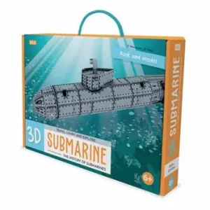 3D submarine. The history of submarines. Travel, learn and explore. Ediz. a colori. Con modellino 3D Bestel Nu