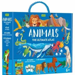 Animals. The ultimate atlas. Ediz. a colori. Con puzzle. Con 40 Carte Alleen Vandaag