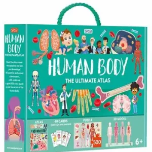 Beperkt Aanbod Human body. The ultimate atlas. Con puzzle. Con 40 Carte